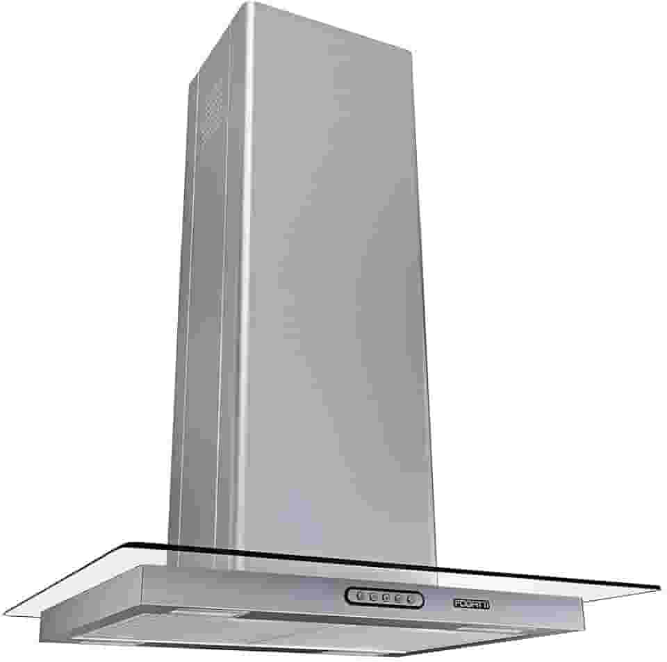 Coifa de Ilha Fogatti Vidro Reto 60cm 127V Inox