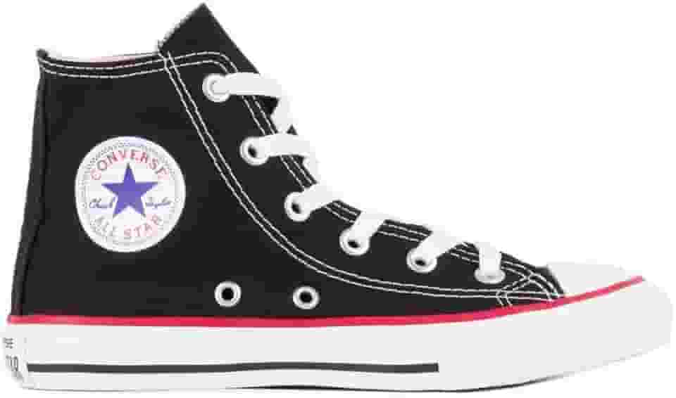 Tênis Converse All Star Chuck Taylor Cano Alto Juvenil Preto