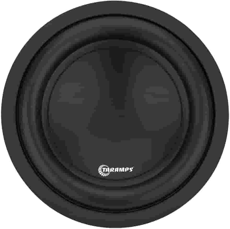 Subwoofer 12 Polegadas Taramps T 1600 SW 4+4 Ohms Preto Alto Falante 800 Watts Rms