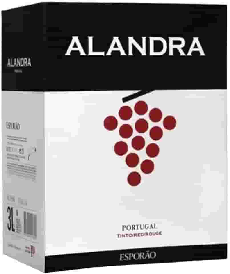 Vinho Alandra Esporão Tinto Bag in Box 3 Litros