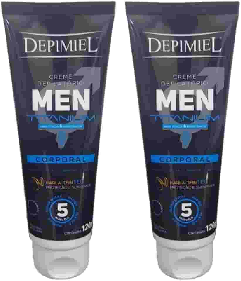 Kit 2 Cremes Depilatório Depimiel Men Corporal - 120g