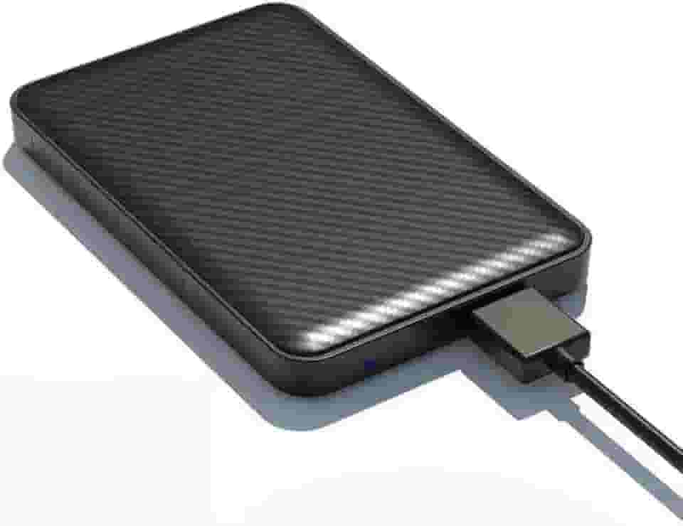 HD Externo Portátil 500GB - USB 3.0, Alta Velocidade de Transferência, Armazenamento Rápido e Seguro - Compatível com PC, Notebook e Mac - Preto