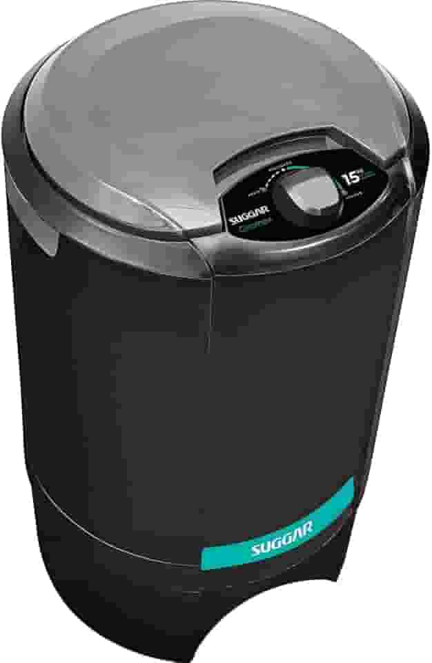 SUGGAR CENTRIFUGA DE ROUPAS GIROMAX 15KG PRETA 220V CT1502PT