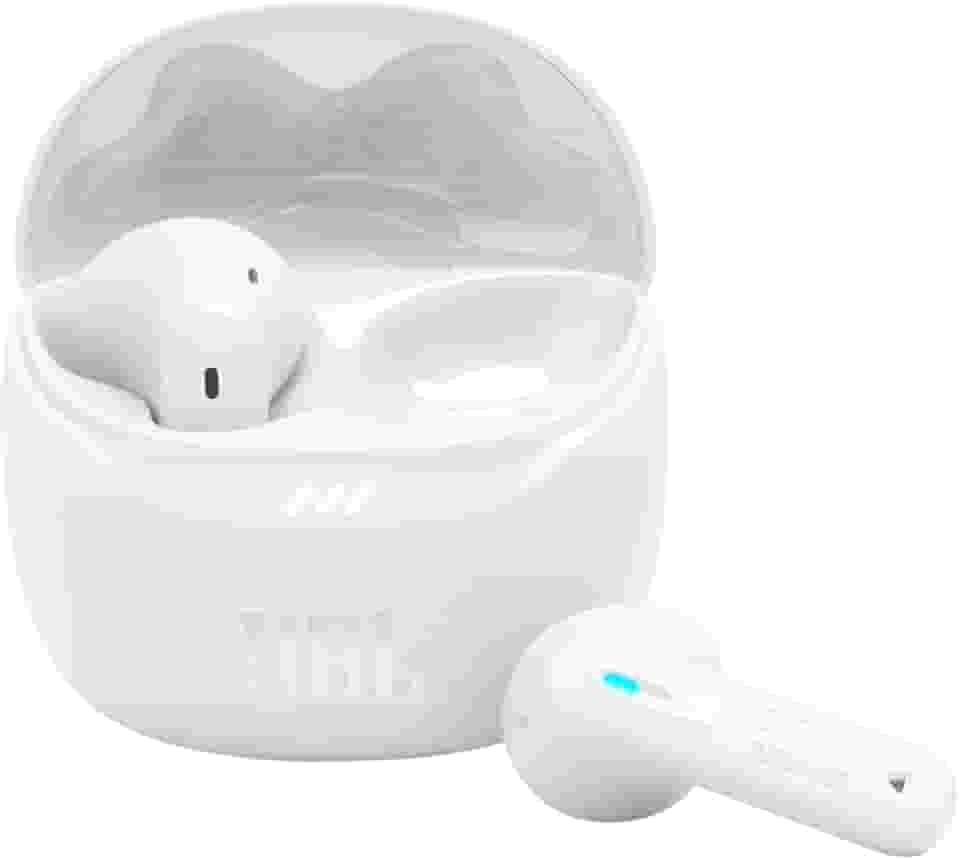 JBL, Fone de Ouvido Bluetooth, Tune Flex 2, Sem Fio, Com Cancelamento de Ruído, Resistente À Água e Poeira - Branco