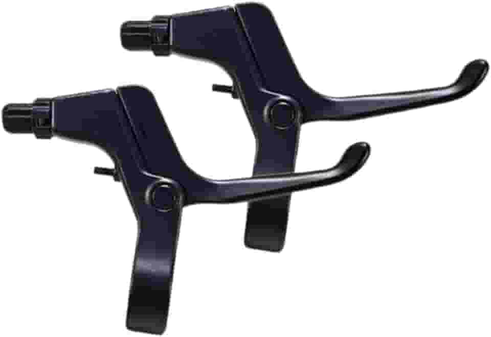 menolana 2 peças de alavancas de freio para crianças, liga de alumínio, manopla de bicicleta, substituição de alavanca de freio de mão, freios de bicicleta