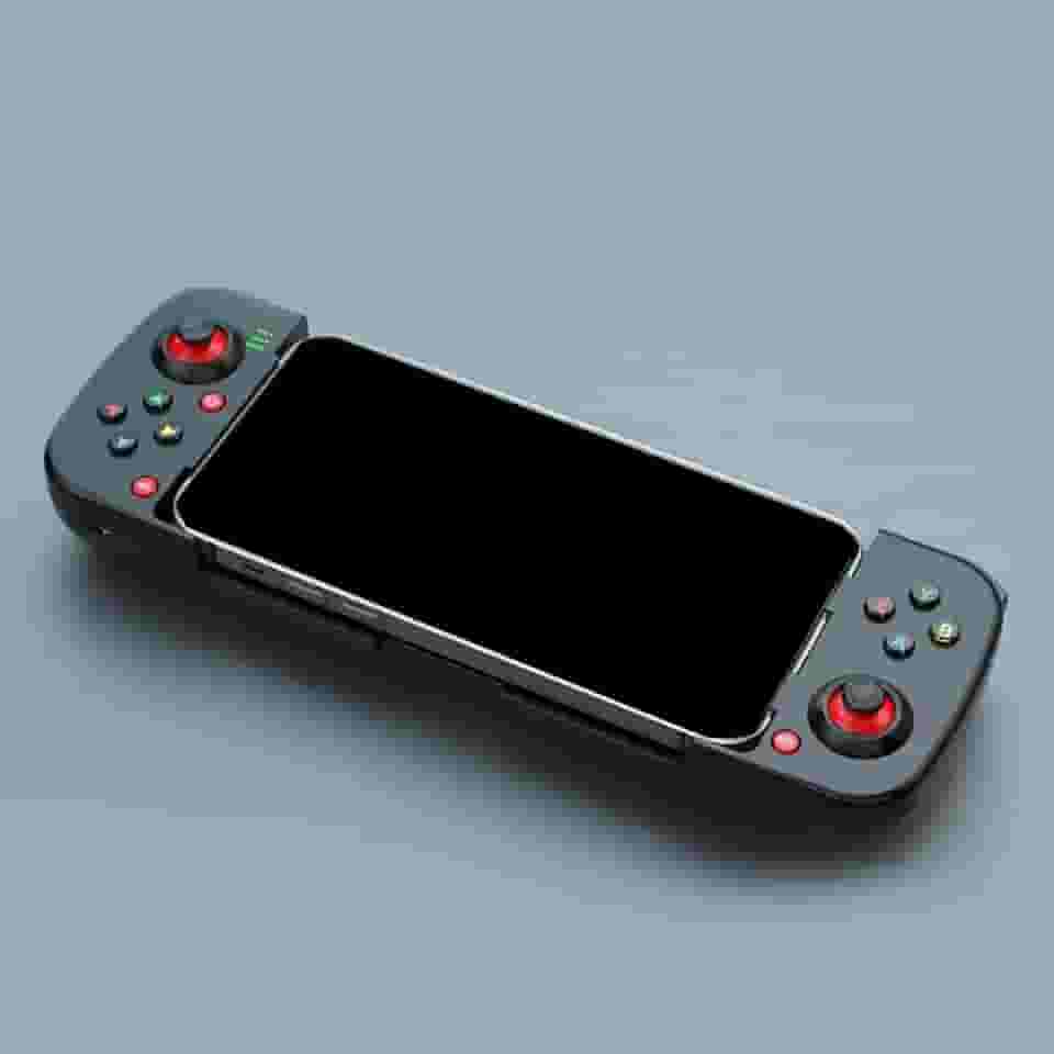 Gamepad sem fio compatível com Bluetooth controlador de jogo esticador joystick para telefones celulares PC computador