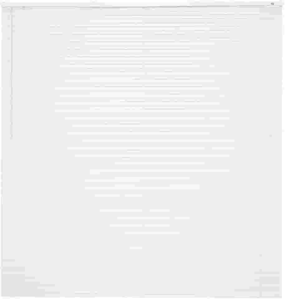 Persiana para Janela com Lâminas Horizontais de PVC 25mm L 1,60 x A 1,60 m Branca