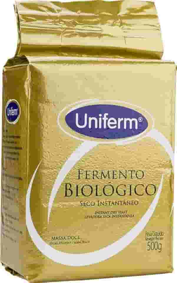 Fermento Seco Instantaneo Massa Doce 500g Uniferm