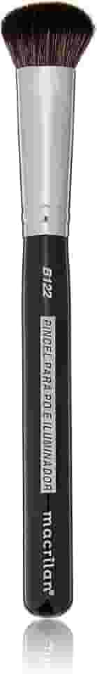 Pincel profissional para pó e iluminador - Linha B - B122, Macrilan