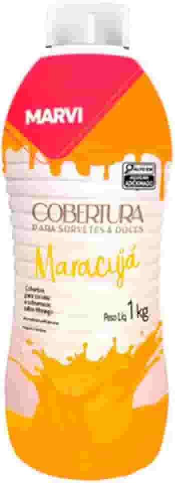 Cobertura Para Sorvete Sabor Maracujá Marvi 1 Kg