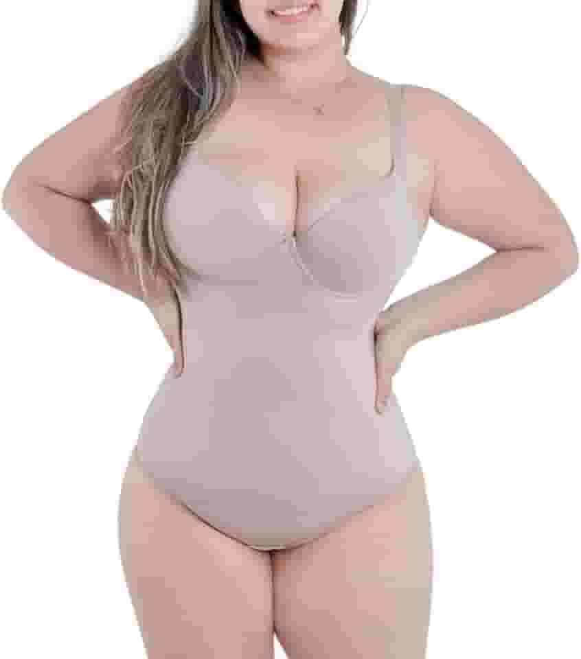 Cinta body bojo modeladora compressão redutora Vi Lingerie