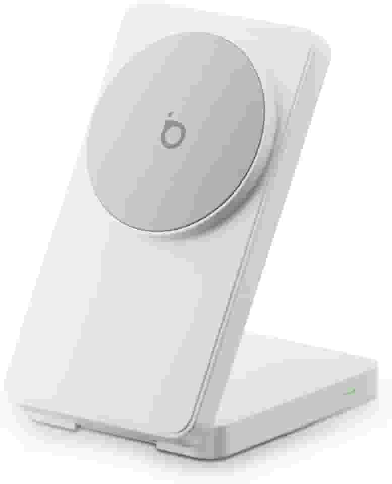 Basike Carregador Sem Fio, Carregador por Indução 15W Compatível para iPhone 16/15/14/13/12 Series e AirPods | Carregamento Rápido com Magnétic | Compatível com Qi (Branco)