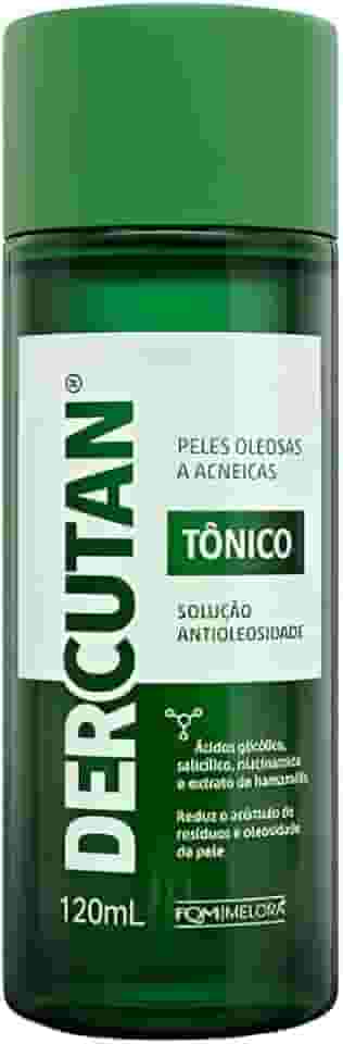Tônico Facial Antioleosidade Dercutan 120ml