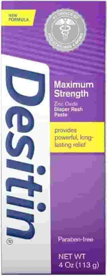 Desitin Pomada Roxa 113g - Creme de Proteção para Pele - Proporciona Proteção e Alívio Temporário para Irritações da Pele