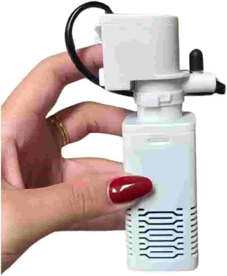 Filtro Interno Submerso Com Bomba Aerador De Oxigenio Para AquáRios Até 40l,AquáRio, Bomba De áGua Para AquáRio