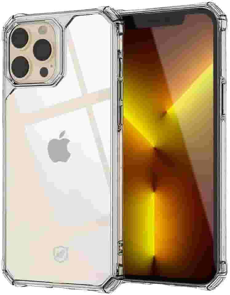 Gshield Capa Case Capinha Clear Proof Anti-impacto com Quinas Reforçadas (Transparente, iPhone 14 Pro)