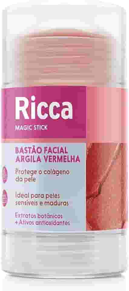 Ricca Bastão Facial Argila Vermelha