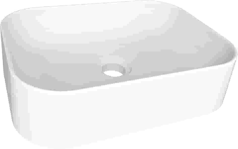 Cuba para Banheiro Luna Branca em Mármore Sintético - Cozimax