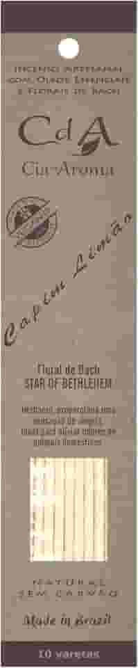 Incenso Vareta Capim Limão Óleo Essencial e Florais