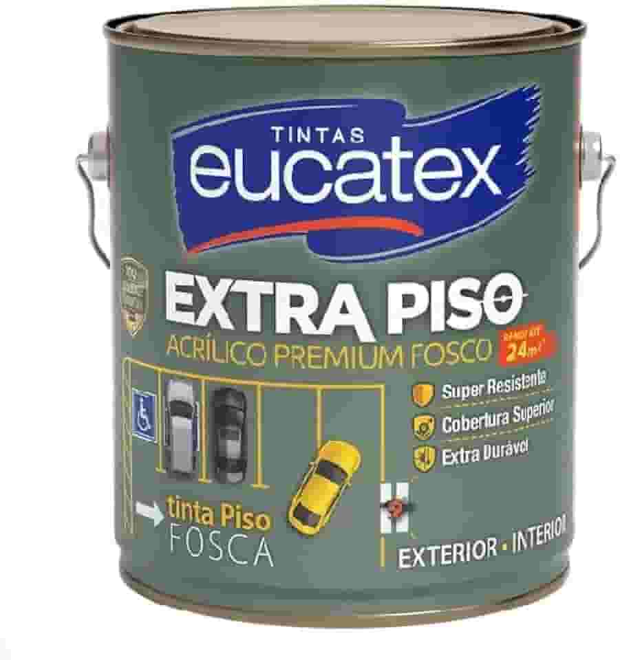 EUCATEX TINTAS EXTRA PISO ACRILICO PREMIUM FOSCO 3,6L