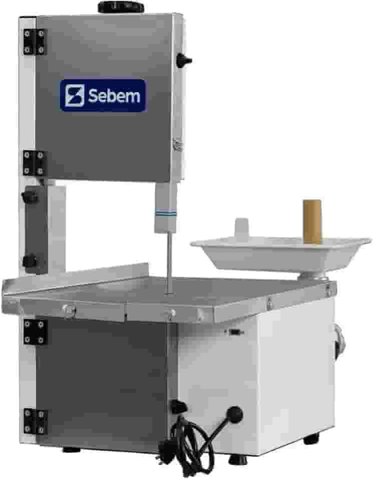 Serra Fita para Carne Ossos com Moedor 3 em 1 de Bancada Bivolt SEBEM