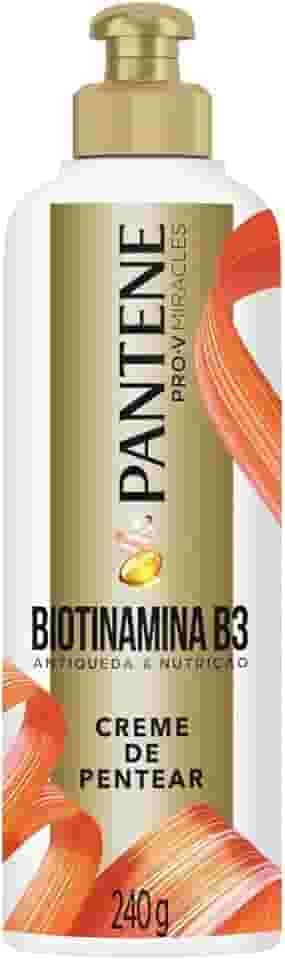 Creme de Pentear Pantene PRO-V Miracles Antiqueda & Nutrição Biotinamina B3 240g
