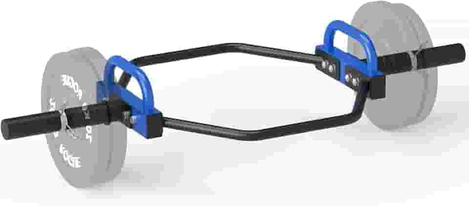 Barra hexagonal para halterofilismo olímpico de 5 cm, barra de levantamento terra de 123 cm para agachamentos, encolher de ombros, flexões, capacitação de peso de 181 kg adequada para exercícios de