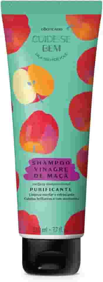 Shampoo O Boticário Cuide-se Bem Feira Vinagre de Maçã 230ml – Limpeza Suave e Brilho Intenso