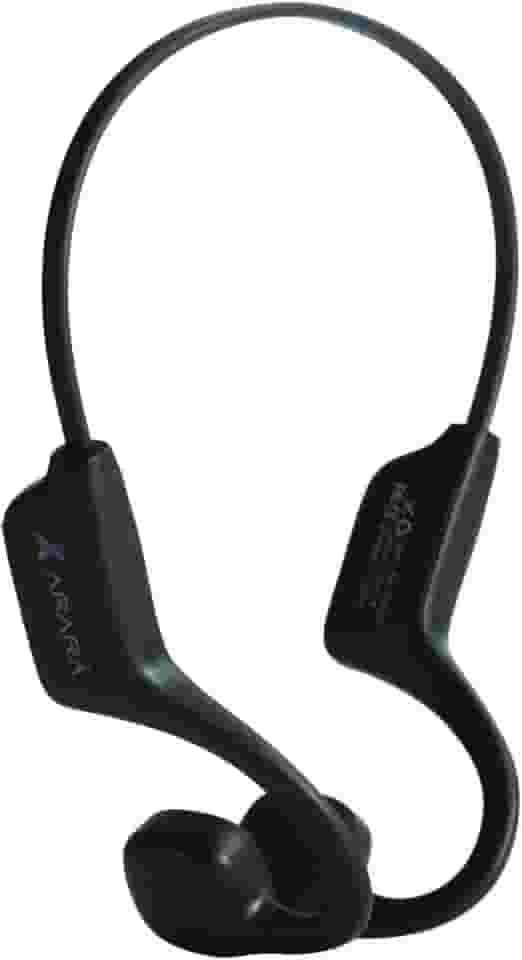 VERDE Fone de Ouvido Esportivo Bluetooth com Condução Óssea USB Resistente ao Suor e à Água IPX4, Preto