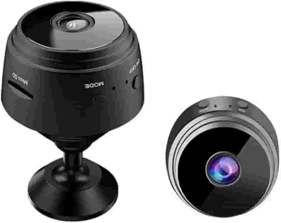 Mini Câmera Espiã WiFi HD 1080P sem Fio com Visão Noturna YODHE