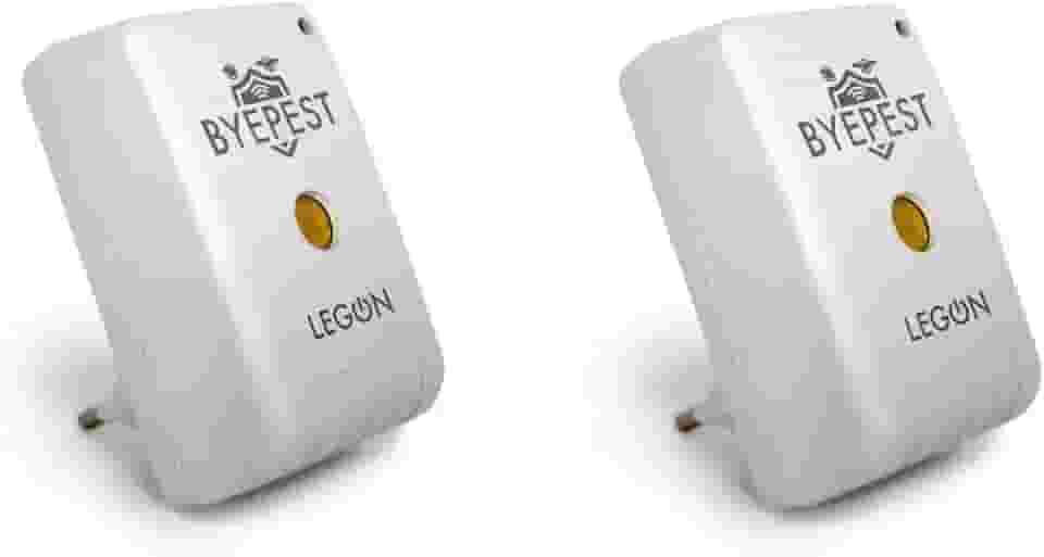 Kit c/ 2 Repelente Eletrônico Espanta Ratos e Morcegos ByePest Alcance 200m²