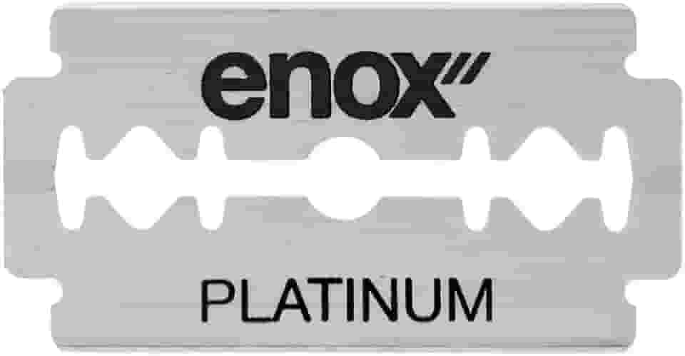 Lâmina de Barbear em Blister, Enox, Prata