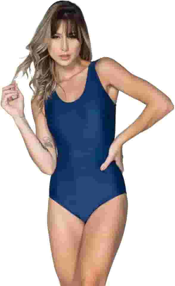 Maiô Feminino Natação Costa Nua