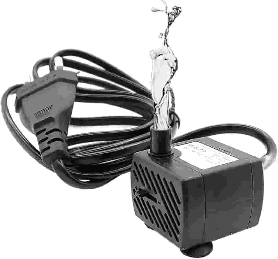 Bomba Submersa Aquário Bombinha Motor Fonte Água Doce ou Salgada Bivolt Automático