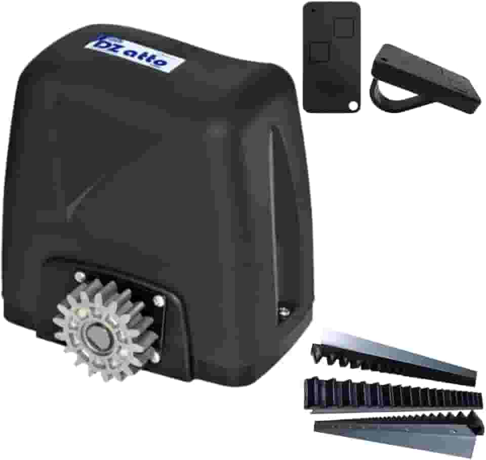 Kit Motor Portão Rossi Atto 110V/220V Turbo Deslizante 3M Cremalheira 2 Controles (220, Volts)