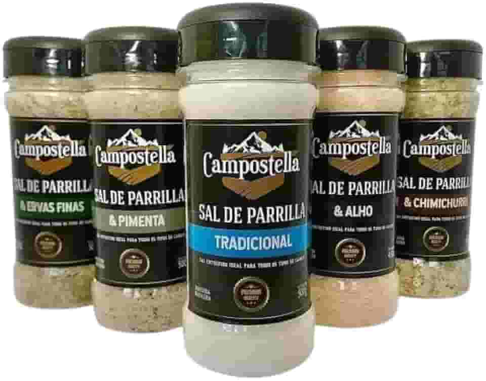 Kit Sal De Parrilla Para Churrasco Campostella