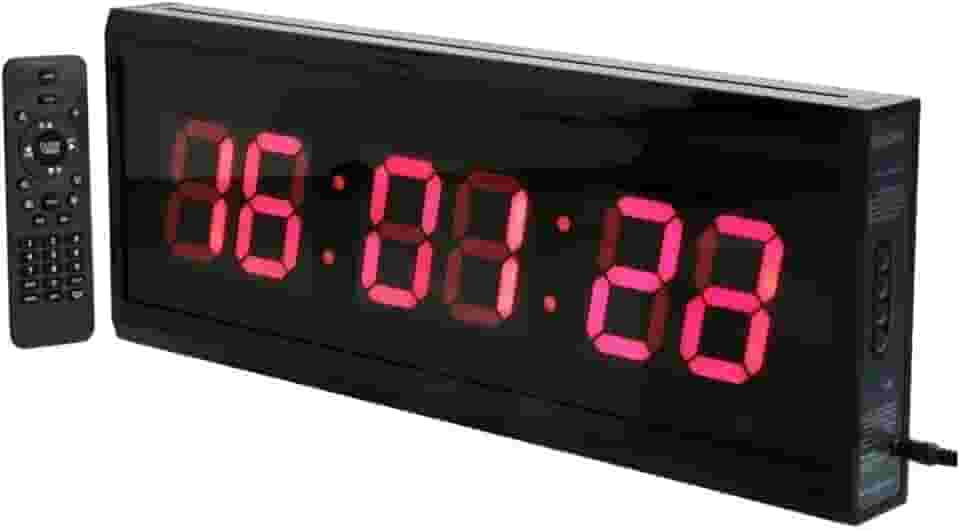 Relogio Cronometro Led Digital treino timer Grande 48x18cm Modelo:TL4819;Garantia:90 dias;
