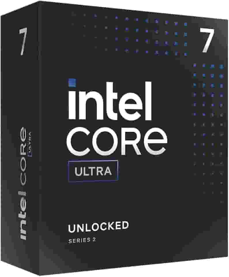Intel Processador Core Ultra 7 Desktop 265K - 20 núcleos (8 P-cores + 12 E-cores) até 5,5 GHz