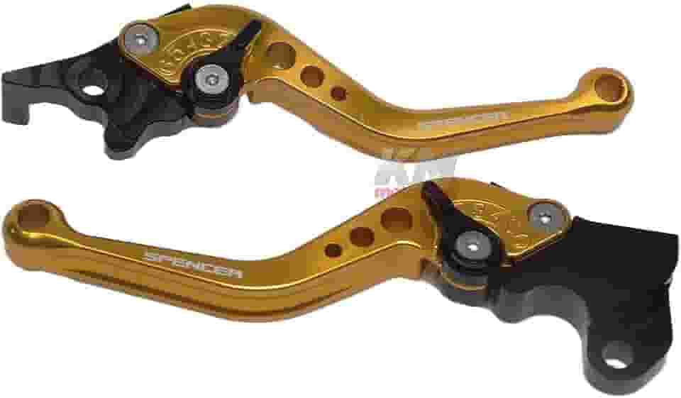Manete Esportivo Regulavel NX400 Falcon NXR150 Bros ESD XRE 250/300 Dourado Escuro Spencer