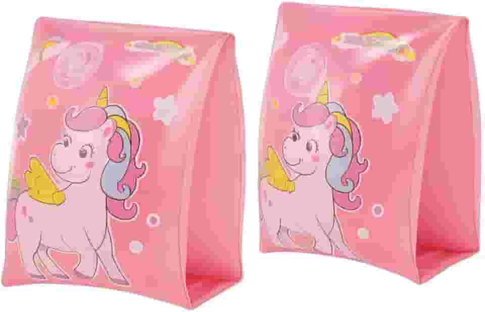 Boia de Braço Infantil Unicórnio Rosa Para Crianças Acima de 3 Anos 20 x 13 cm