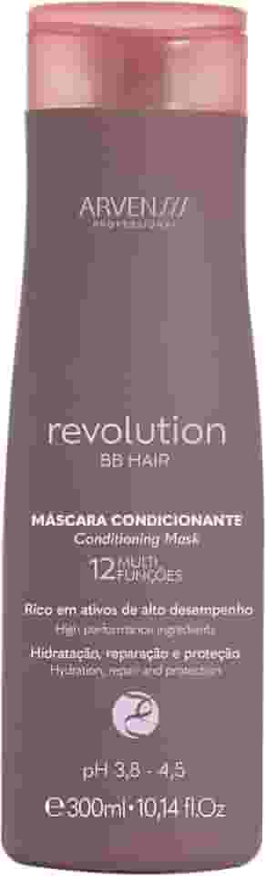 Arvensis – Condicionador BB Hair Revolution 300ml | Hidratação, Reparação, Brilho, 10 Benefícios, Fórmula Vegana