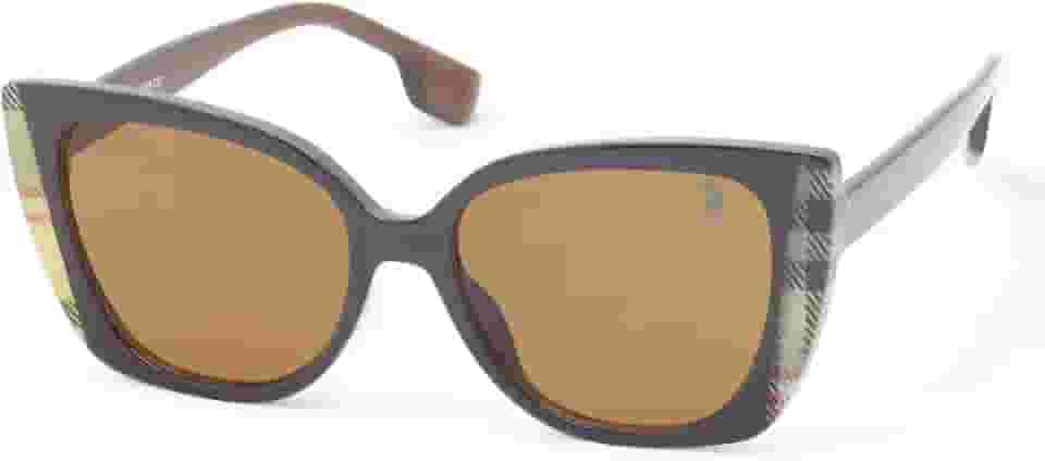 Óculos de Sol Unissex Quadrado Polo London Club com Proteção UVA/UVB - Kit contém estojo e flanela