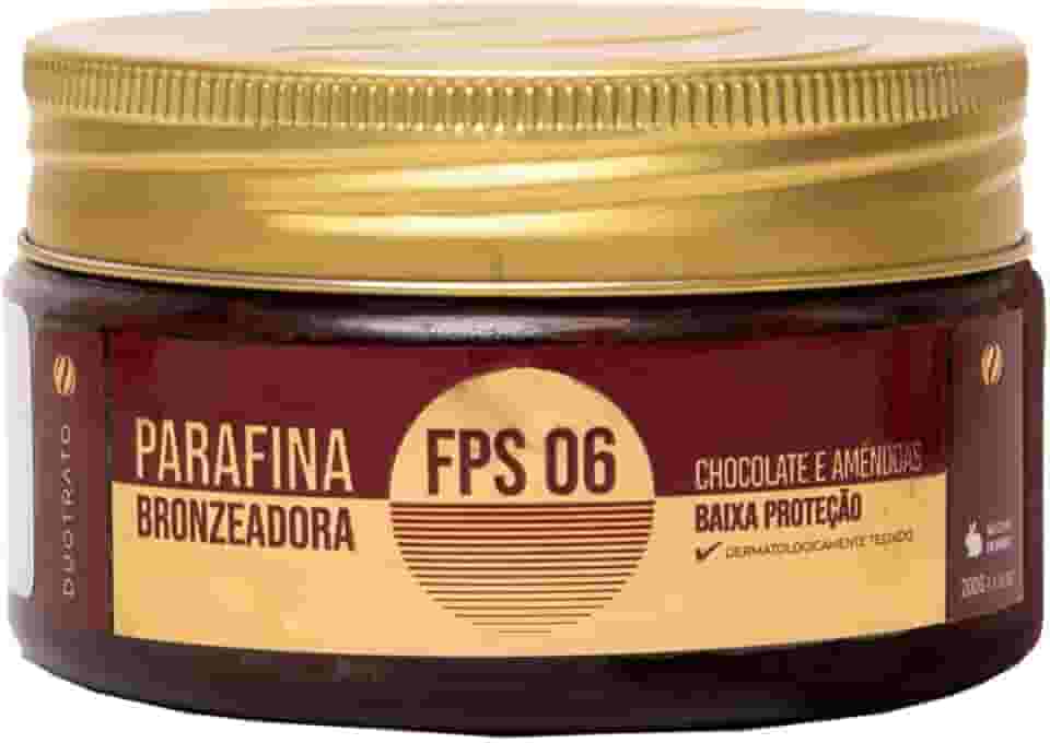 Parafina bronzeador acelerador de bronzeado Duotrato 200g (Chocolate)