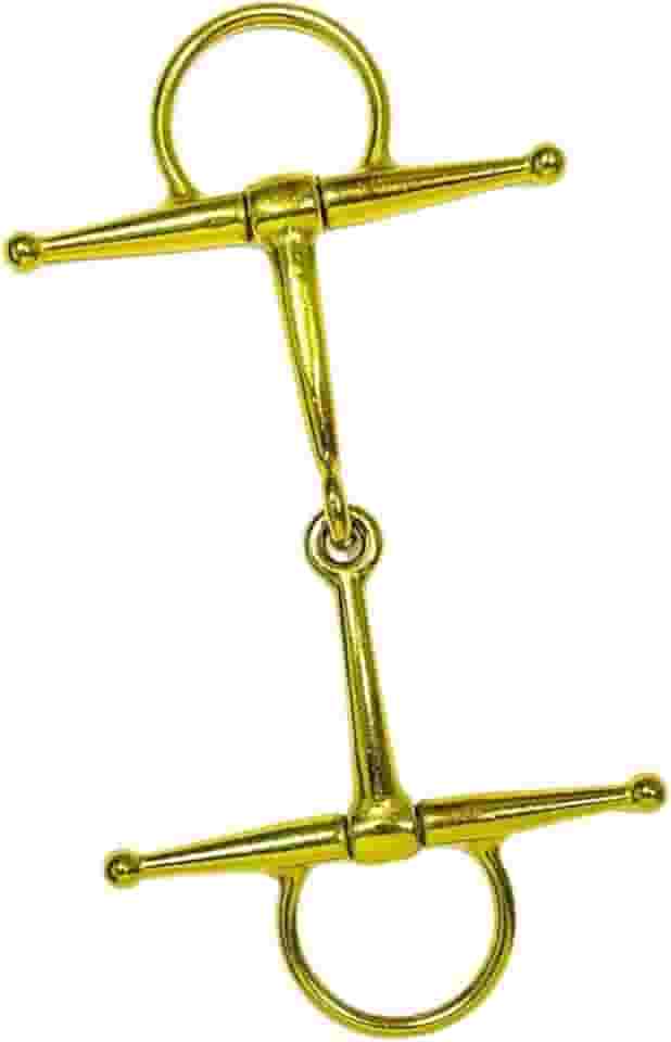 kowaku Freio para Cavalo em Formato de H, Robusto, com Boquilha Completa, para Desempenho em Cavalos.