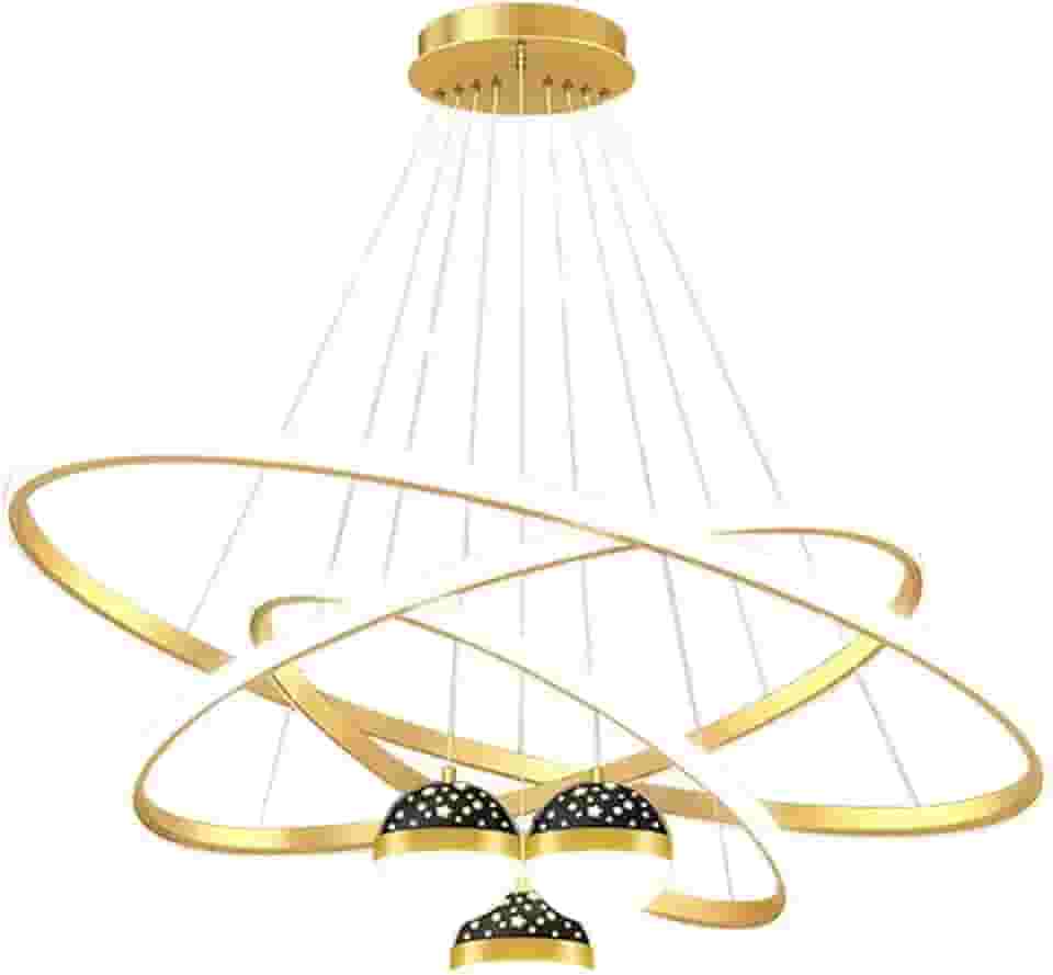 Luminaria de Teto Led, 3 Cores Plafon Luz de Led Sobrepor, Lustre Para Sala Branco Quente e Frio Banheiro Quarto Escritório 127-220V (Industrial)