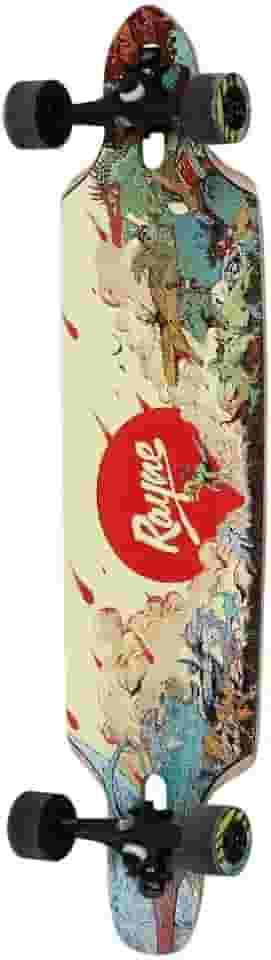 Rayne Longboard Longboard 2022 Flight 96,52 cm Drop Through Cruising & Carving completo