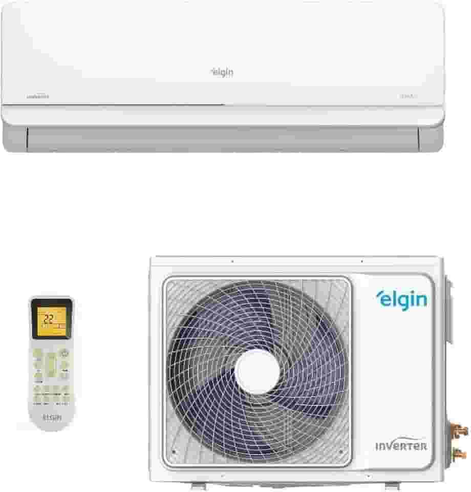 Ar-Condicionado Split HW Inverter Elgin Eco Star 12.000 BTUs R-32 Só Frio 127V