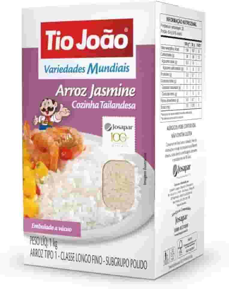 Tio João Arroz Jasmine Variedades Mundiais -1Kg