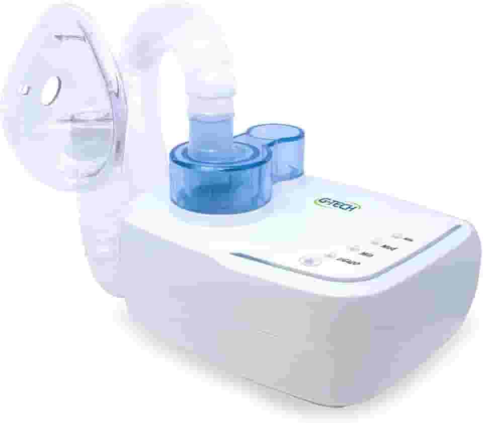 Aparelho Inalador Nebulizador Compressor Ultrassônico Bivolt Silencioso Infantil E Adulto