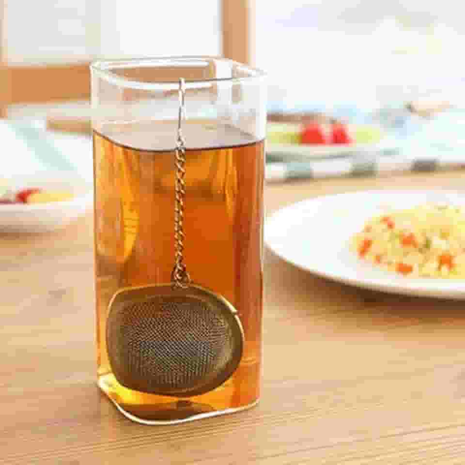 2 bolas de chá de malha de aço inoxidável, filtros de infusor de chá para chá, conjunto de 2 coadores de bola de chá